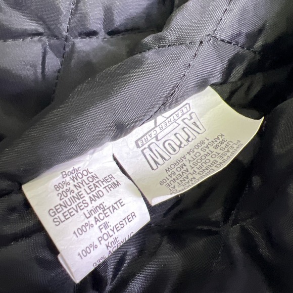 Vintage The Oprah Winfrey Show Varsity Letterman Jacket Black Mens Size XL Rare - Picture 10 of 13